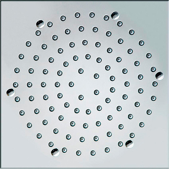 Bossini Cube Потолочный душ встраиваемый 21 см, 1 вид струи, цвет: chrome I00720.030