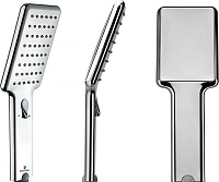 Bossini Agua Life Душевой гарнитур: ручной душ, держатель с подводом воды, шланг 150см, цвет: chrome C13002.030