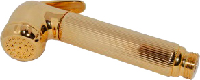 Bossini Nikita Гигиенический душ, 1 вид струи, цвет: gold B00650.021