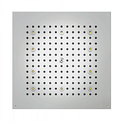 Bossini Cube Потолочный душ встраиваемый 47 см, 1 вид струи, LED, цвет: chrome H37456.030