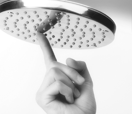 Bossini Oki Верхний душ d20 см, 1 вид струи, без кронштейна, цвет: chrome I00405.030