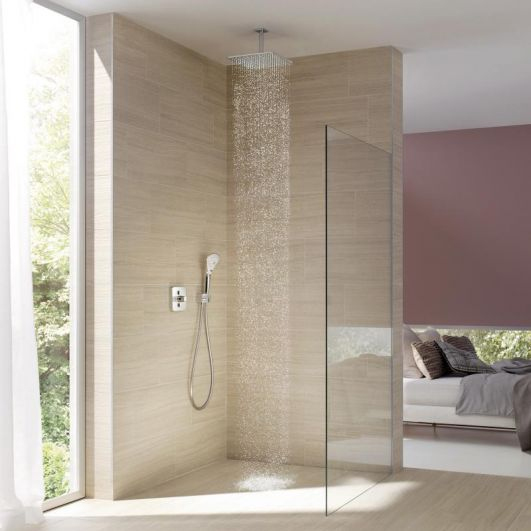 Kludi A-QA Верхний душ 25x25 см, с 1 режимом струи, без кронштейна, цвет: хром 6442505-00