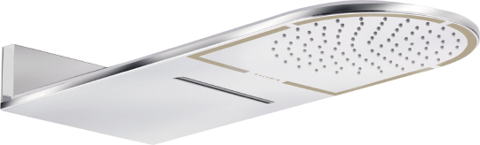 Kludi A-QA Верхний душ 25x60 см, с 2 режимами струи, на стену, цвет: хром 6488005-00