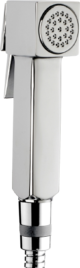 Bossini Cube Гигиенический душ, 1 вид струи, цвет: chrome B00475.030