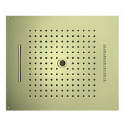 Bossini Dream Потолочный душ встраиваемый 57x47 см, 4 вида струи, цвет: gold H38929.021