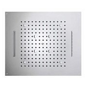Bossini Dream Потолочный душ встраиваемый 57x47 см, 4 вида струи, LED, цвет: chrome H38918.030