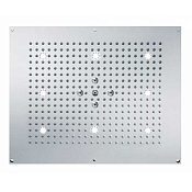 Bossini Dream Потолочный душ встраиваемый 57x47 см, 2 вида струи, LED RGB, цвет: chrome H38671.030
