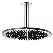 Bossini Oki Верхний душ 40 см, 1 вид струи, кронштейн потолочный 30 см, цвет: chrome H35360G.030