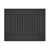 Bossini Rectangular Потолочный душ встраиваемый 47x37 см, 1 вид струи, цвет: mat black H38387.073