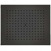 Bossini Rectangular Потолочный душ встраиваемый 57x47 см, 1 вид струи, цвет: mat black H38391.073