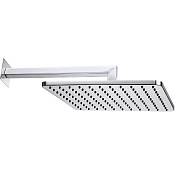 Bossini Cosmo Верхний душ 28 см, 1 вид струи, кронштейн настенный 40 см, цвет: chrome H69598H.030