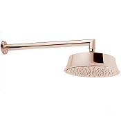 Cisal Cherie Верхний душ d22 см, 1 вид струи, кронштейн настенный 40 см, цвет: rose gold DS0136007E