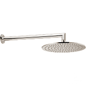 Cisal Shower Верхний душ d25 см, 1 вид струи, кронштейн настенный 35 см, цвет: polished nickel DS0136302B