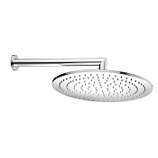 Cisal Shower Верхний душ d30 см, 1 вид струи, кронштейн настенный 29 см, цвет: chrome DS01348021