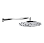 Cisal Shower Верхний душ d30 см, 1 вид струи, кронштейн настенный 40 см, цвет: chrome DS01362021