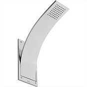 Cisal Wave Верхний душ 12 см, 1 вид струи, настенный, цвет: chrome WA01319021