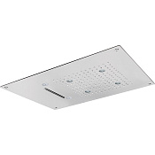 Cisal Zen Shower Потолочный душ встраиваемый 40x55 см, 3 вида струи, цвет: polished stainless steel ZS027070D2