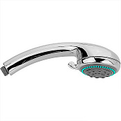 Cisal Shower Душевая лейка с пластиковой ручкой, 3 вида струи, цвет: chrome DS01413021