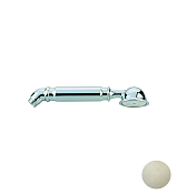 Cisal Shower Душевая лейка с латунной ручкой, 1 вид струи, цвет: steel DS0141102A