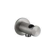 Gessi 316 Bath-Shower Шланговое подключение с держателем душа, цвет: steel brushed 54161#239