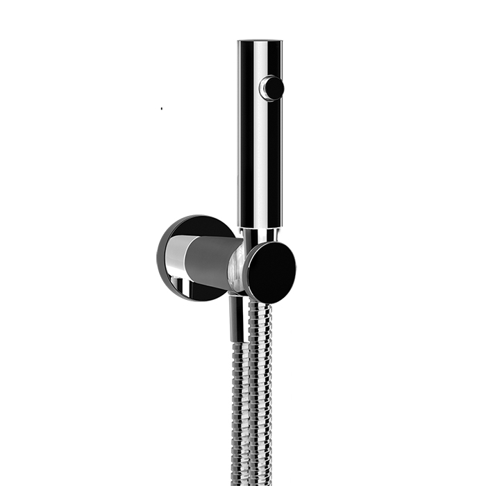 Gessi Cono Гигиенический душ многостуйный, шланг 125 см, цвет: finox brushed nickel 45123#149