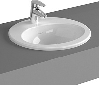 VitrA  Раковина накладная круглая 48 см. цвет: белый 5467B003 5467B003-0001