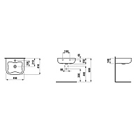 Рукомойник Laufen Florakids 8.1503.1.062.104.1