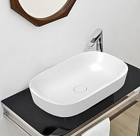 ArtCeram Ghost Раковина чаша 65x42x12,5h см, без перелива, цвет: glossy white GHL002 01 00