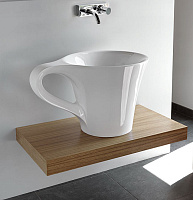 ArtCeram Cup Раковина чаша 70x50x42,5h см, без перелива, цвет: glossy white OSL005 01 00