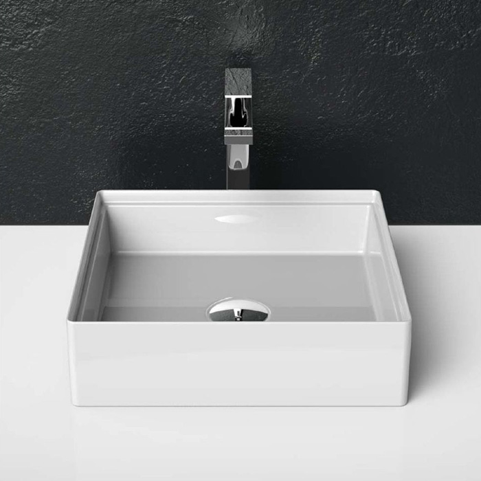 ArtCeram Scalino Раковина чаша 38x38x11,5h см, без перелива, цвет: glossy white SCL001 01 00