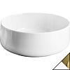 ArtCeram Cognac Раковина чаша d42x16h см, без перелива, покрытие Saniglaze, цвет: glossy white COL001 01 56