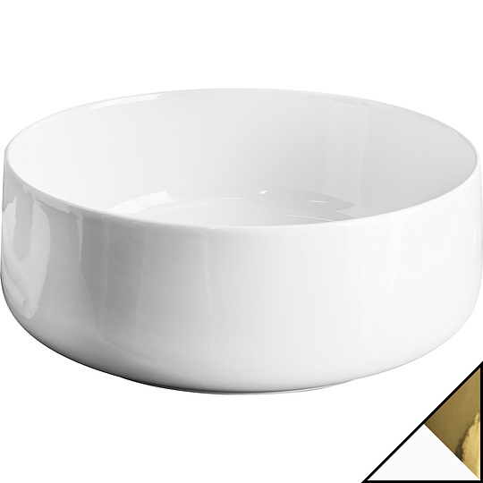 ArtCeram Cognac Раковина чаша d42x16h см, без перелива, покрытие Saniglaze, цвет: glossy white COL001 01 56