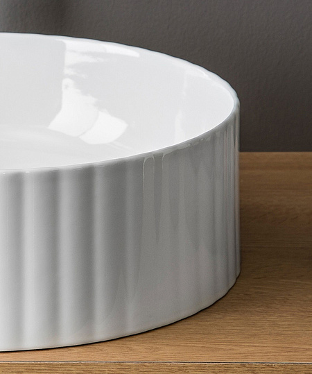 ArtCeram Millerighe Раковина чаша d44x14,5h см, без перелива, цвет: glossy white OSL010 01 00