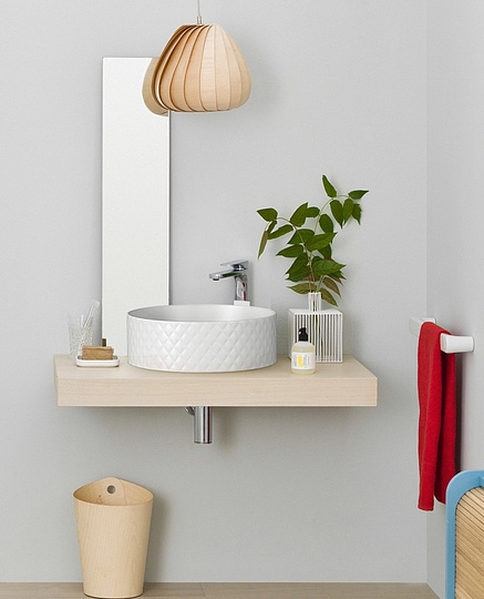 ArtCeram Rombo Раковина чаша d44x14,5h см, без перелива, цвет: glossy white OSL009 01 00