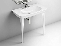 ArtCeram Civitas Раковина подвесная 90x50x18h см, 1 отверстие, с переливом, цвет: glossy white CIL002 01 00