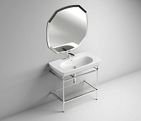 ArtCeram Civitas Раковина подвесная 90x50x18h см, 1 отверстие, с переливом, цвет: glossy white CIL002 01 00