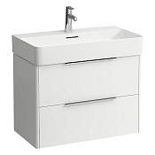 Laufen Val Раковина 75х42см, с 1 отверстием под смеситель, с переливом, цвет: белый глянцевый 8.1028.5.000.104.1