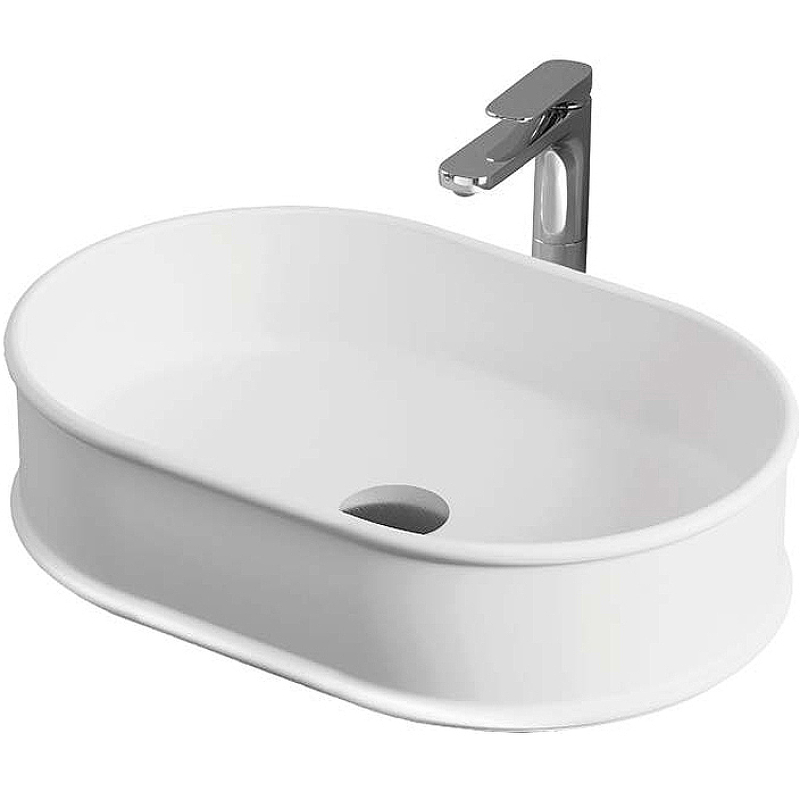 ArtCeram Atelier Раковина чаша 60x40x15h см, без перелива, цвет: glossy white ATL002 01 00