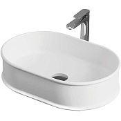 ArtCeram Atelier Раковина чаша 60x40x15h см, без перелива, цвет: glossy white ATL002 01 00