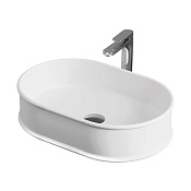 ArtCeram Atelier Раковина чаша 60x40x15h см, без перелива, цвет: matt white ATL002 05 00