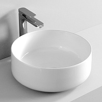 ArtCeram Cognac Раковина чаша d42x16h см, без перелива, покрытие Saniglaze, цвет: glossy white COL001 01 00