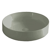 ArtCeram Cognac Раковина чаша d48x12,5h см, без перелива, покрытие Saniglaze, цвет: grey olive COL002 15 00