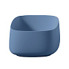 ArtCeram Cognac Раковина чаша 43x43x22h см, без перелива, покрытие Saniglaze, цвет: blue avio COL006 38 00