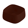 ArtCeram Cognac Раковина чаша 43x43x22h см, без перелива, покрытие Saniglaze, цвет: marrone cocoa COL006 39 00