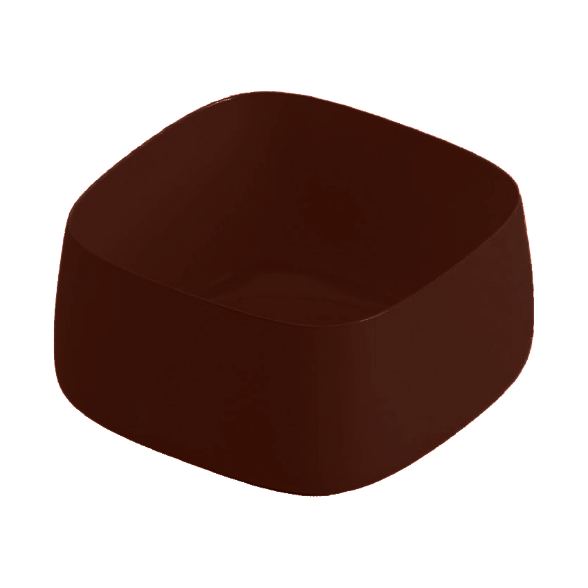 ArtCeram Cognac Раковина чаша 43x43x22h см, без перелива, покрытие Saniglaze, цвет: marrone cocoa COL006 39 00