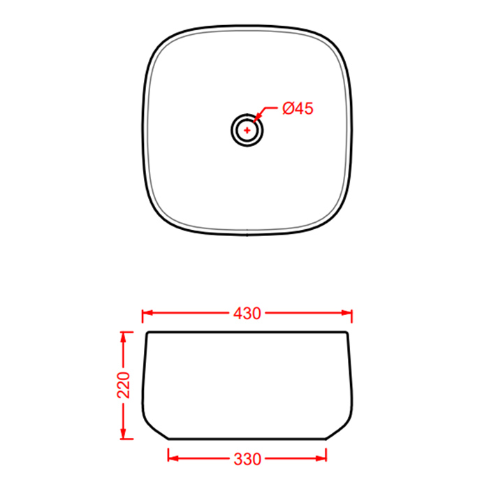 ArtCeram Cognac Раковина чаша 43x43x22h см, без перелива, покрытие Saniglaze, цвет: denim COL006 37 00