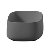 ArtCeram Cognac Раковина чаша 43x43x22h см, без перелива, покрытие Saniglaze, цвет: denim COL006 37 00