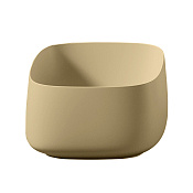 ArtCeram Cognac Раковина чаша 43x43x22h см, без перелива, покрытие Saniglaze, цвет: giallo zinco COL006 12 00