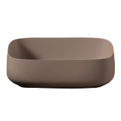 ArtCeram Cognac Раковина чаша 56x41x15,5h см, без перелива, покрытие Saniglaze, цвет: brown tortora COL009 40 00