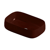 ArtCeram Cognac Раковина чаша 55x35x15,5h см, без перелива, покрытие Saniglaze, цвет: marrone cocoa COL008 39 00